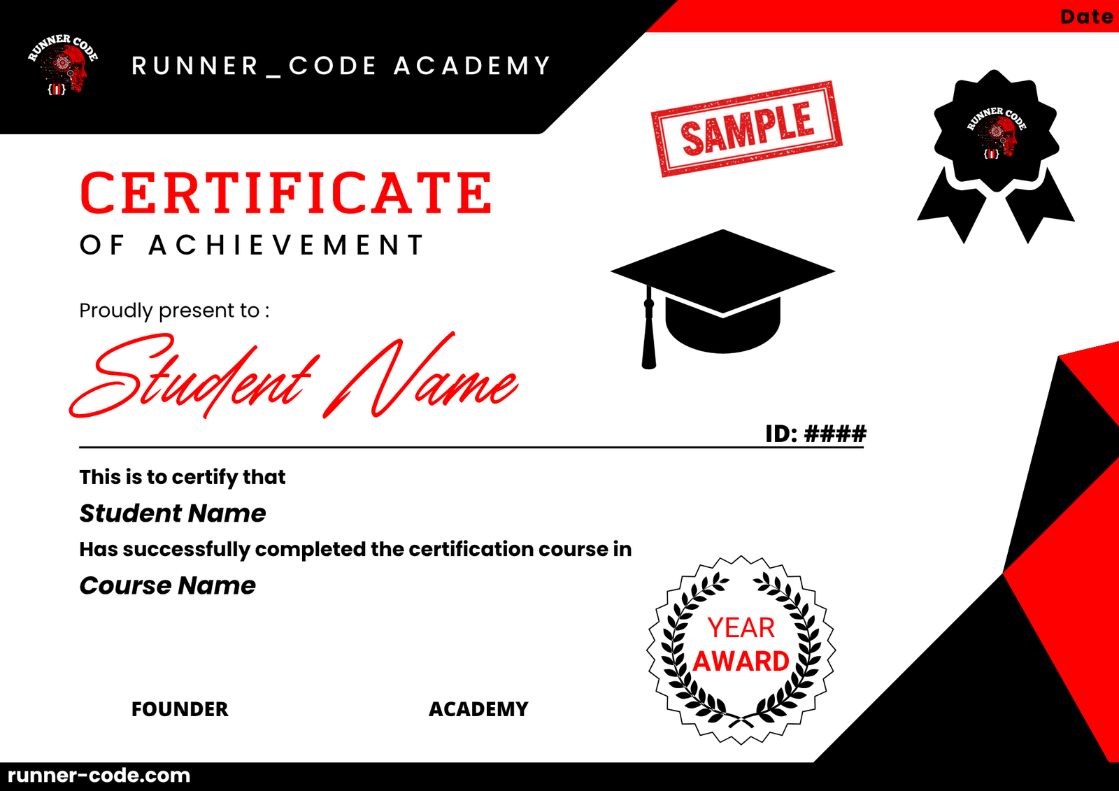 Runner Code Certificate